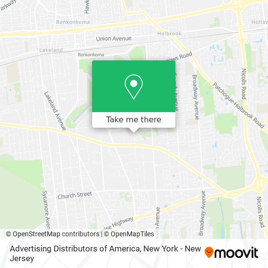 Advertising Distributors of America map