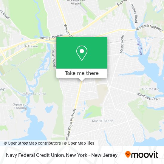 Mapa de Navy Federal Credit Union