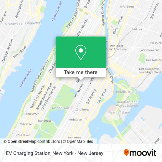 Mapa de EV Charging Station