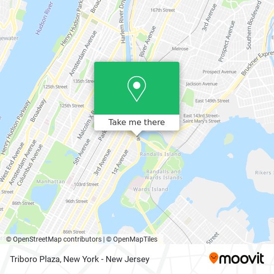 Triboro Plaza map