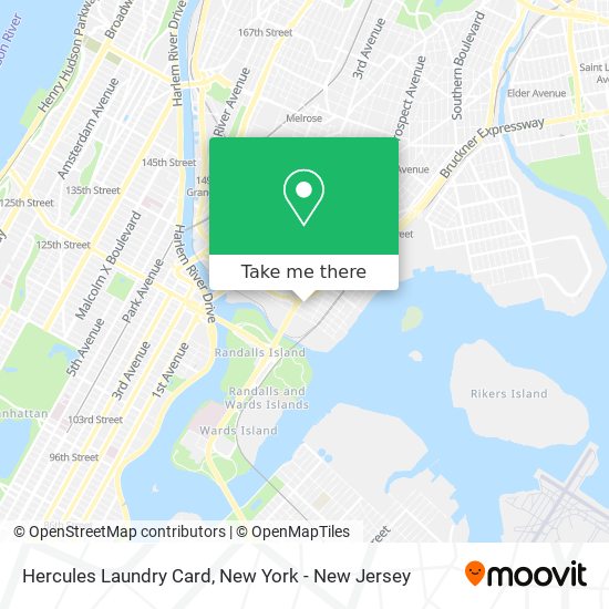 Mapa de Hercules Laundry Card