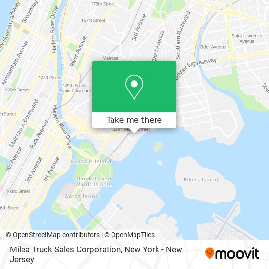 Milea Truck Sales Corporation map