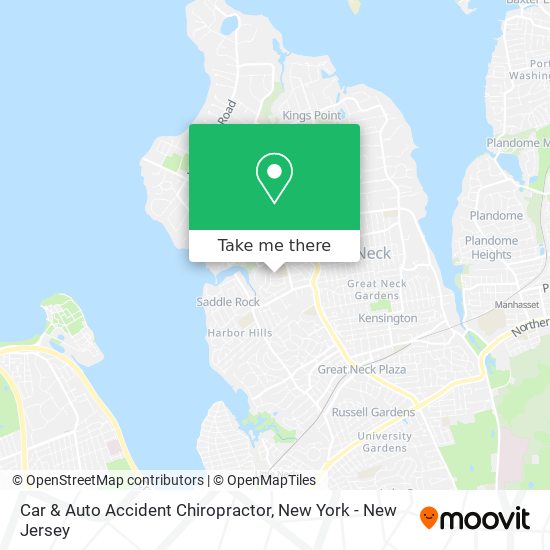 Mapa de Car & Auto Accident Chiropractor