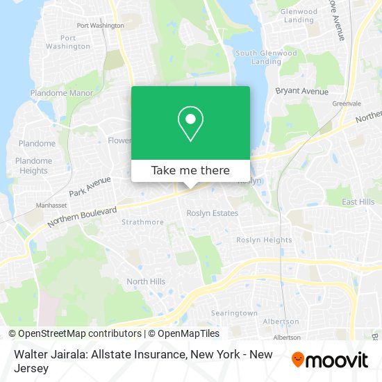 Walter Jairala: Allstate Insurance map