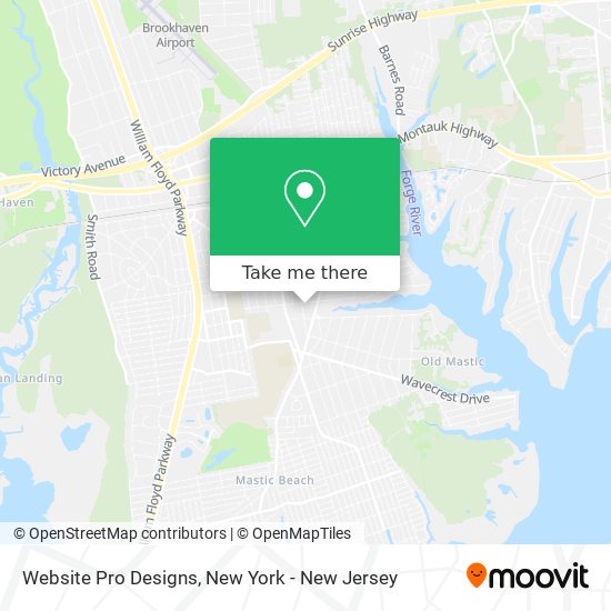 Website Pro Designs map