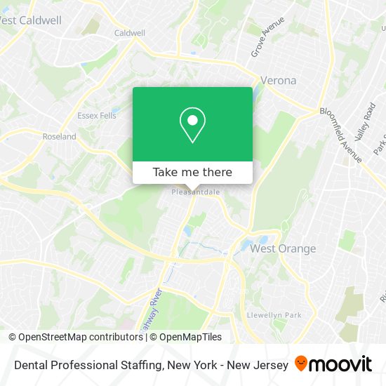 Mapa de Dental Professional Staffing