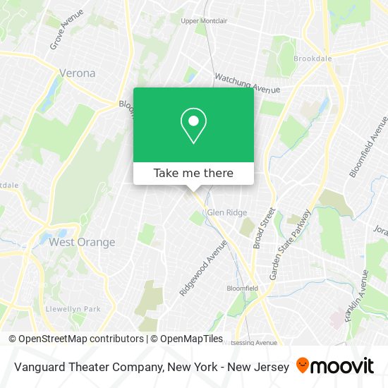 Vanguard Theater Company map