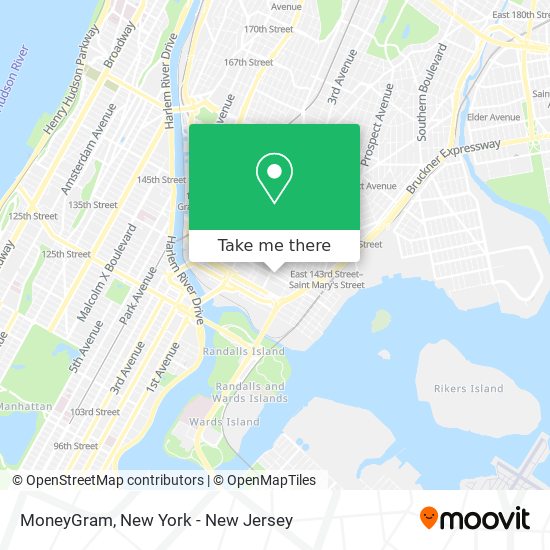 MoneyGram map