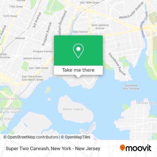 Super Two Carwash map