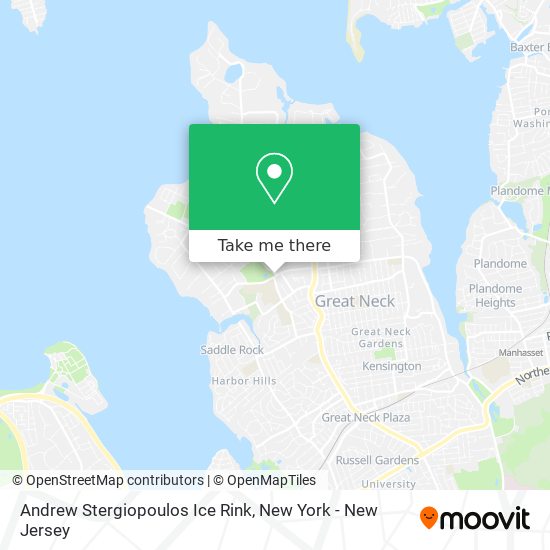 Andrew Stergiopoulos Ice Rink map
