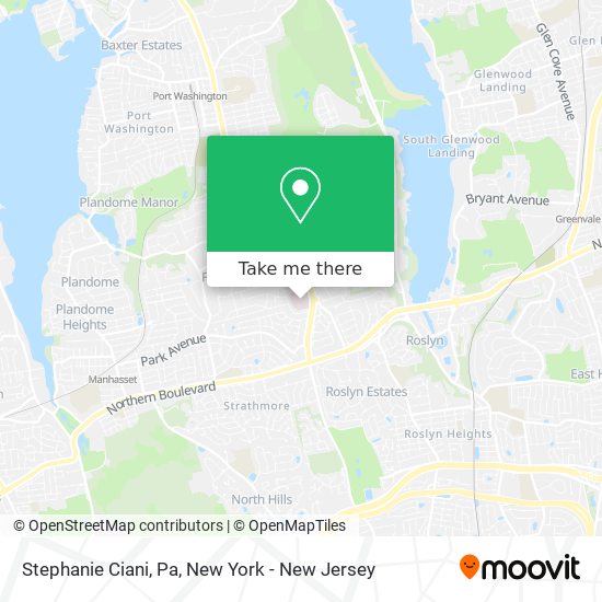 Mapa de Stephanie Ciani, Pa
