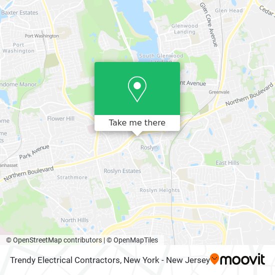 Trendy Electrical Contractors map