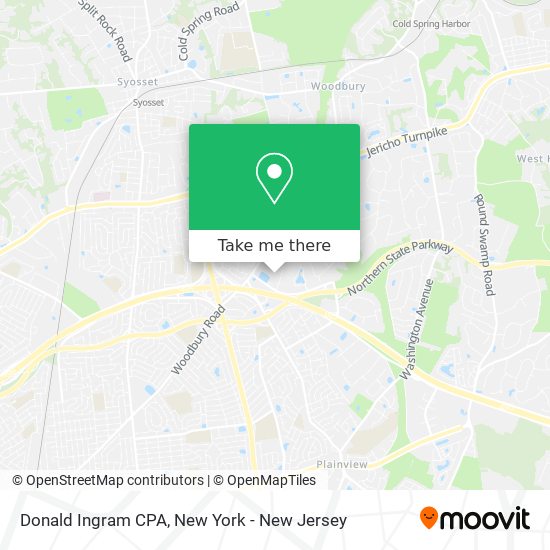 Donald Ingram CPA map