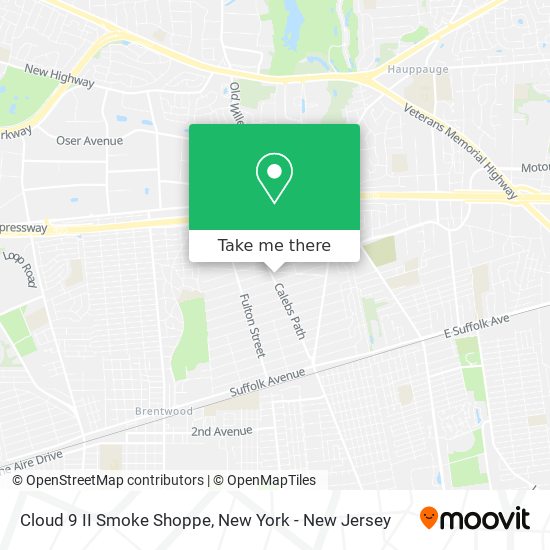 Cloud 9 II Smoke Shoppe map