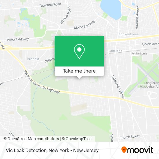 Vic Leak Detection map