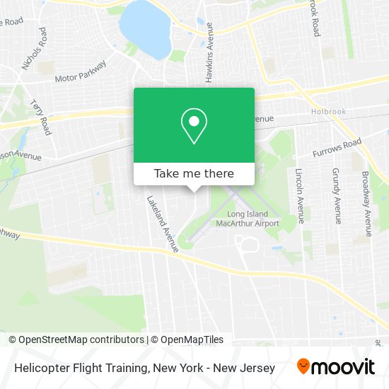 Helicopter Flight Training map