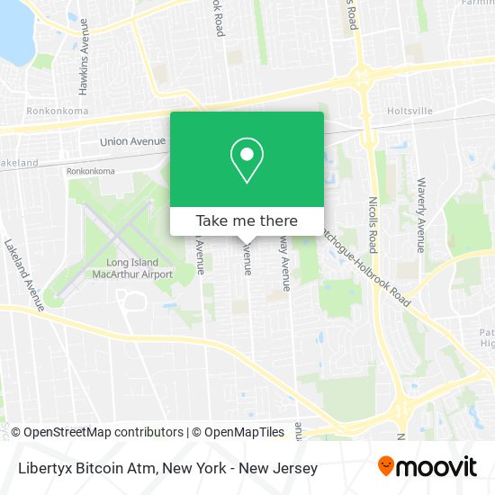 Libertyx Bitcoin Atm map