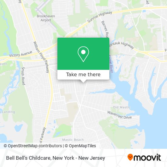 Bell Bell's Childcare map