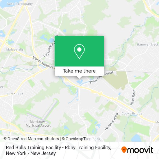 Red Bulls Training Facility - Rbny Training Facility map