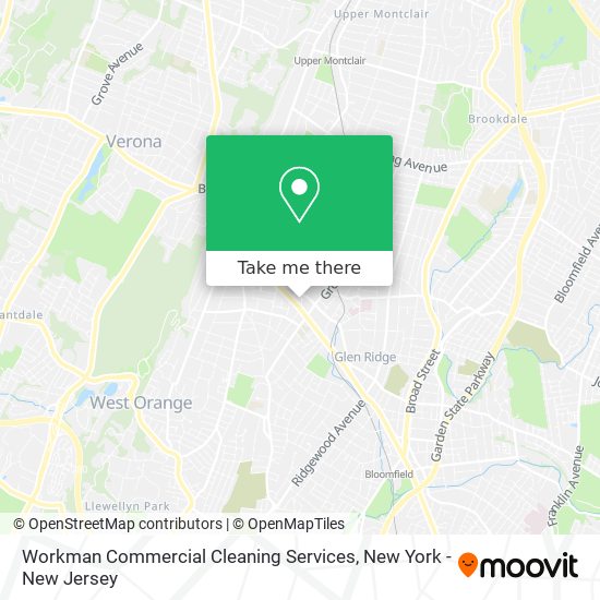 Mapa de Workman Commercial Cleaning Services