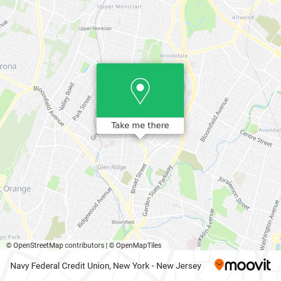 Navy Federal Credit Union map