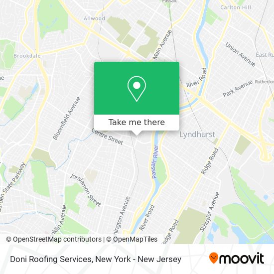 Doni Roofing Services map