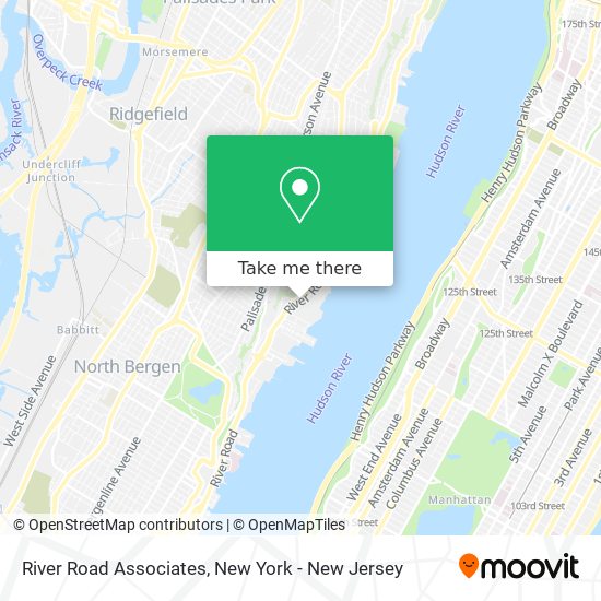 River Road Associates map
