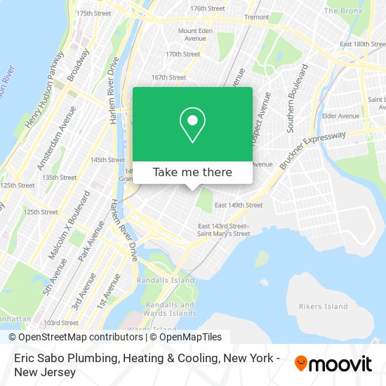 Mapa de Eric Sabo Plumbing, Heating & Cooling