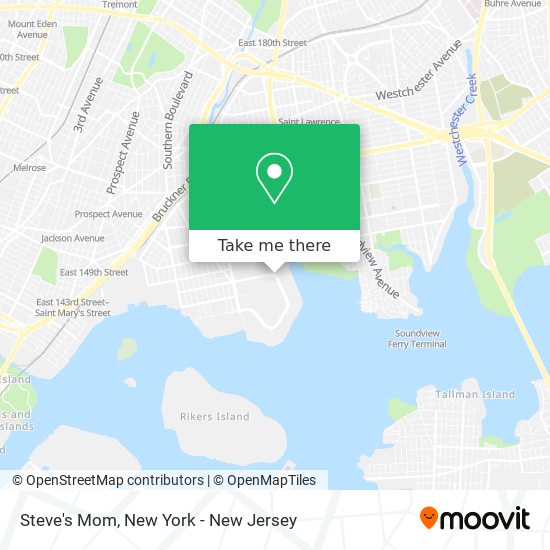 Steve's Mom map
