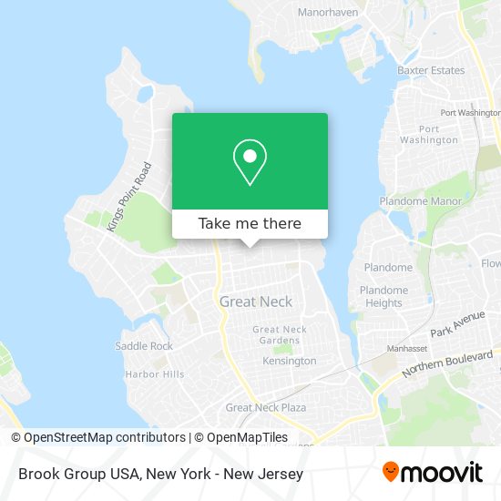 Mapa de Brook Group USA