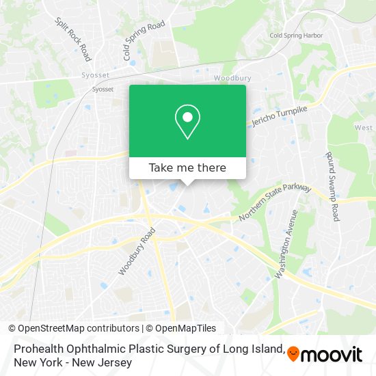 Mapa de Prohealth Ophthalmic Plastic Surgery of Long Island