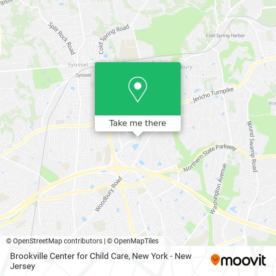 Brookville Center for Child Care map