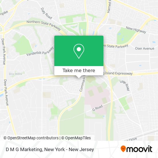 Mapa de D M G Marketing