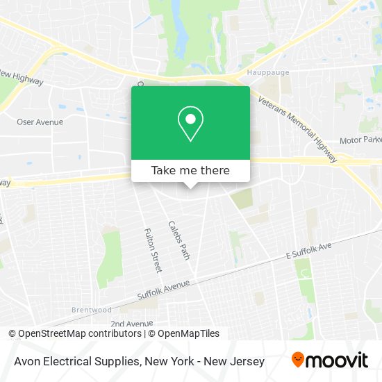 Mapa de Avon Electrical Supplies