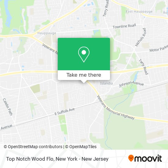 Mapa de Top Notch Wood Flo