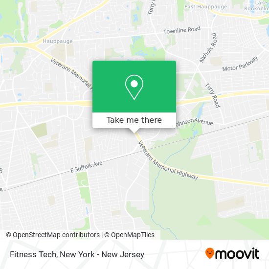 Fitness Tech map