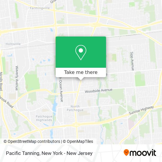 Mapa de Pacific Tanning