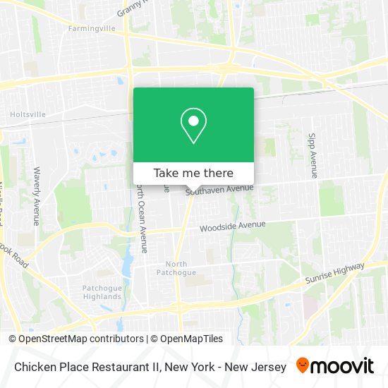 Chicken Place Restaurant II map