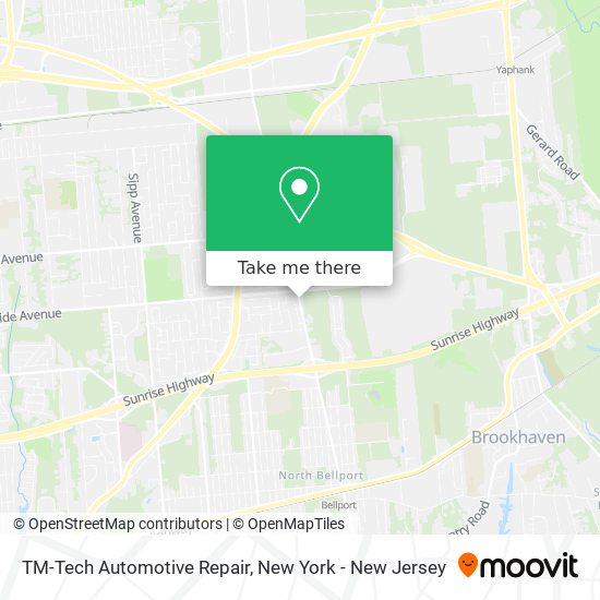 TM-Tech Automotive Repair map