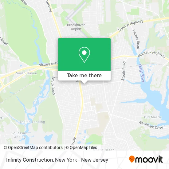 Infinity Construction map
