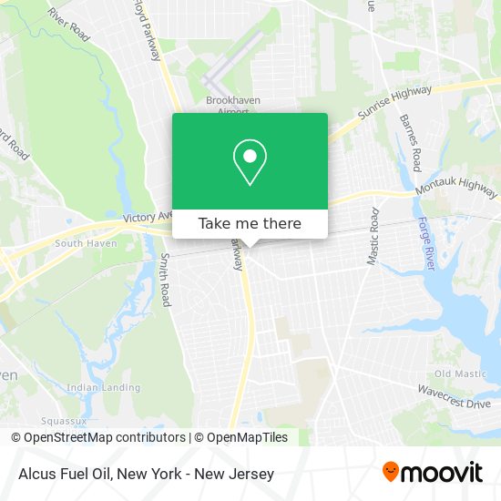 Alcus Fuel Oil map