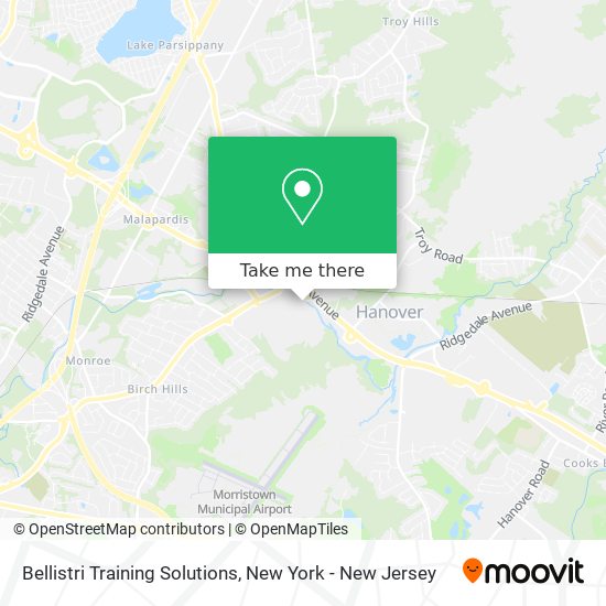 Mapa de Bellistri Training Solutions