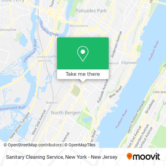 Sanitary Cleaning Service map