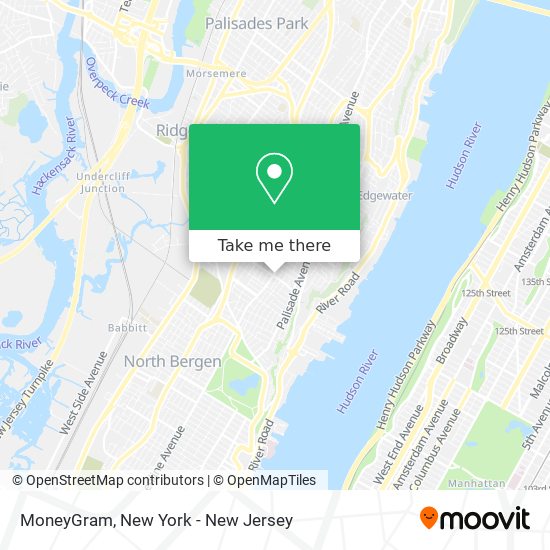 MoneyGram map