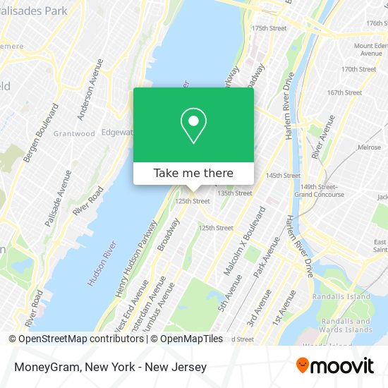 MoneyGram map