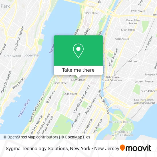 Sygma Technology Solutions map