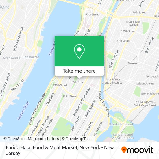 Mapa de Farida Halal Food & Meat Market