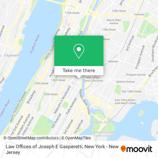 Law Offices of Joseph E Gasperetti map