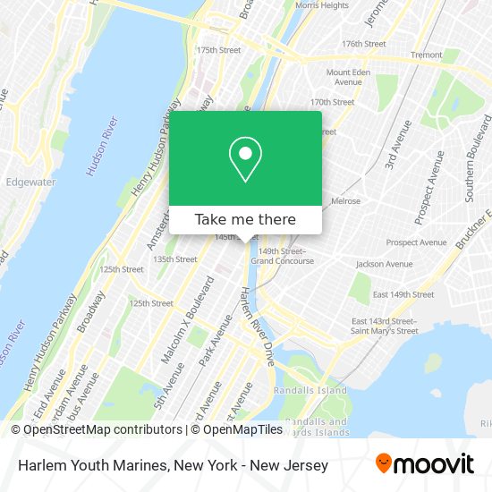 Harlem Youth Marines map