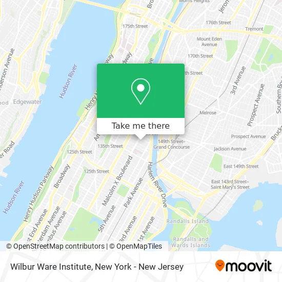 Wilbur Ware Institute map